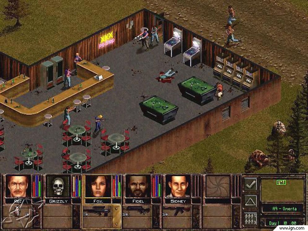 Screenshot ze hry Jagged Alliance 2 - Recenze-her.cz