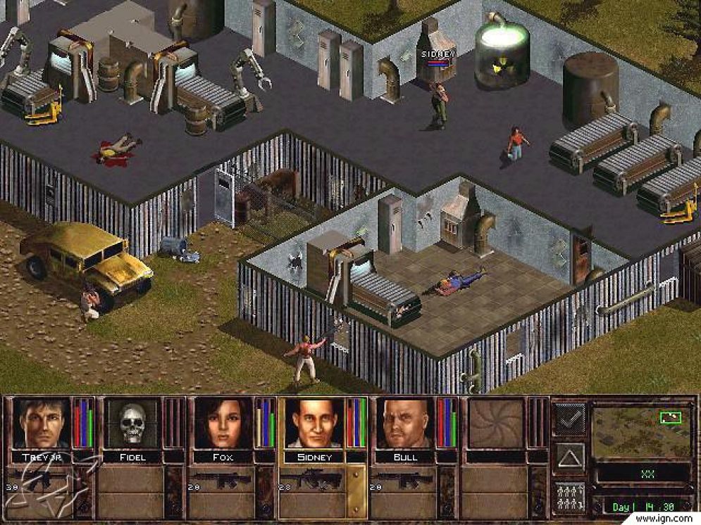 Screenshot ze hry Jagged Alliance 2 - Recenze-her.cz