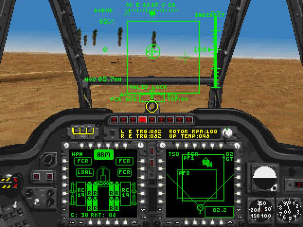 Screenshot ze hry Janes AH-64D Longbow - Recenze-her.cz