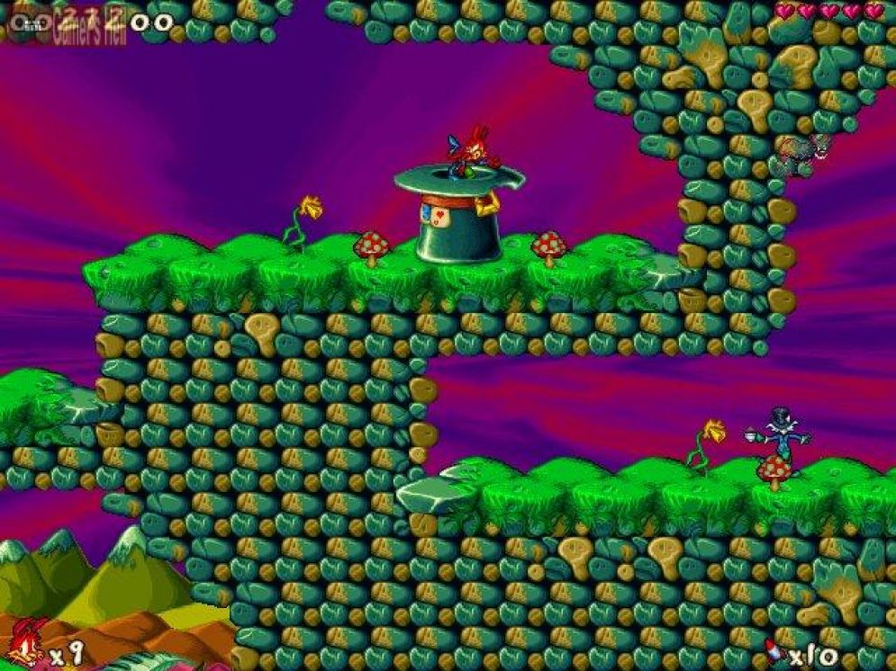 Screenshot ze hry Jazz Jackrabbit 2 - Recenze-her.cz