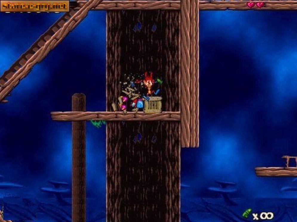 Screenshot ze hry Jazz Jackrabbit 2: The Secret Files - Recenze-her.cz