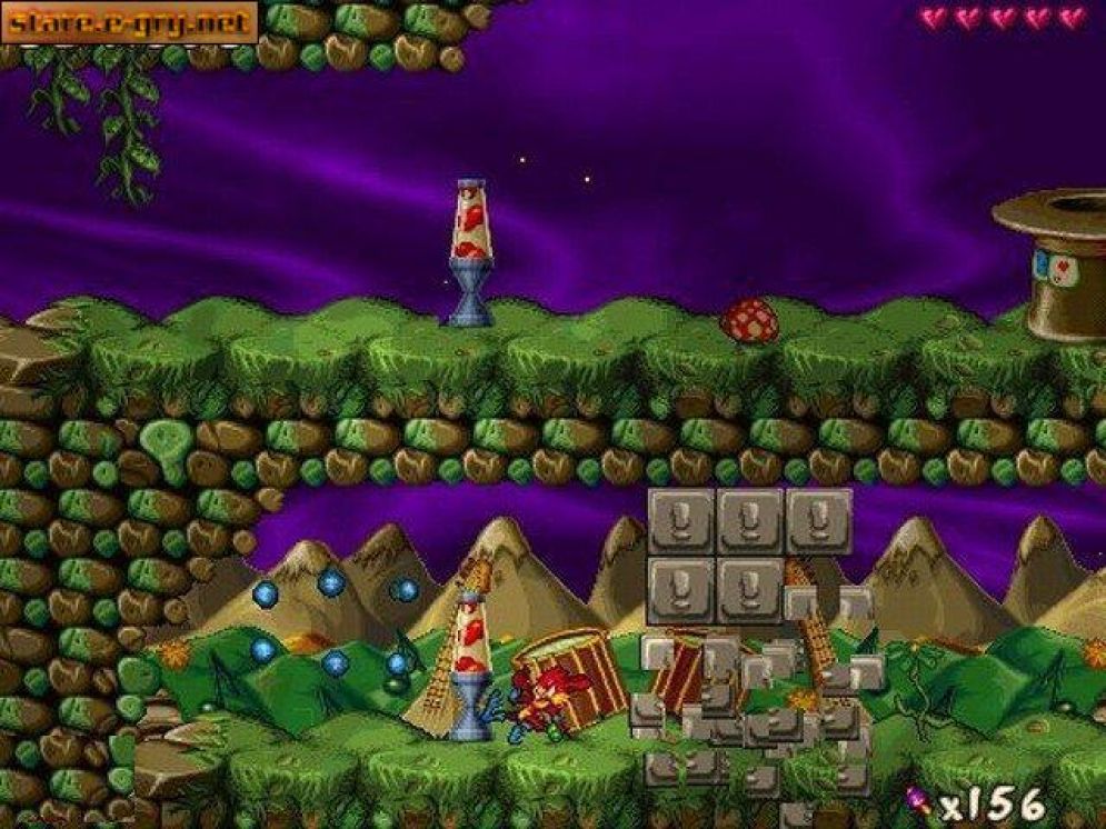 Screenshot ze hry Jazz Jackrabbit 2: The Secret Files - Recenze-her.cz