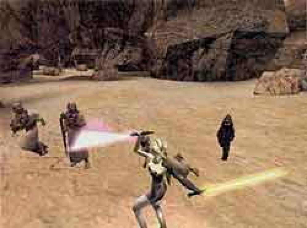 Screenshot ze hry Jedi Knight III - Recenze-her.cz