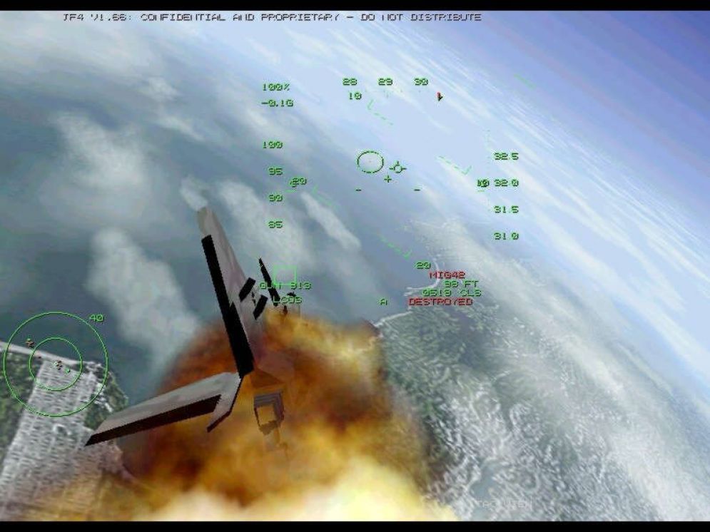 Screenshot ze hry JetFighter IV: Fortress America - Recenze-her.cz