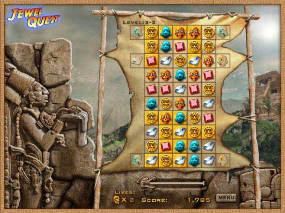 Screenshot ze hry Jewel Quest - Recenze-her.cz