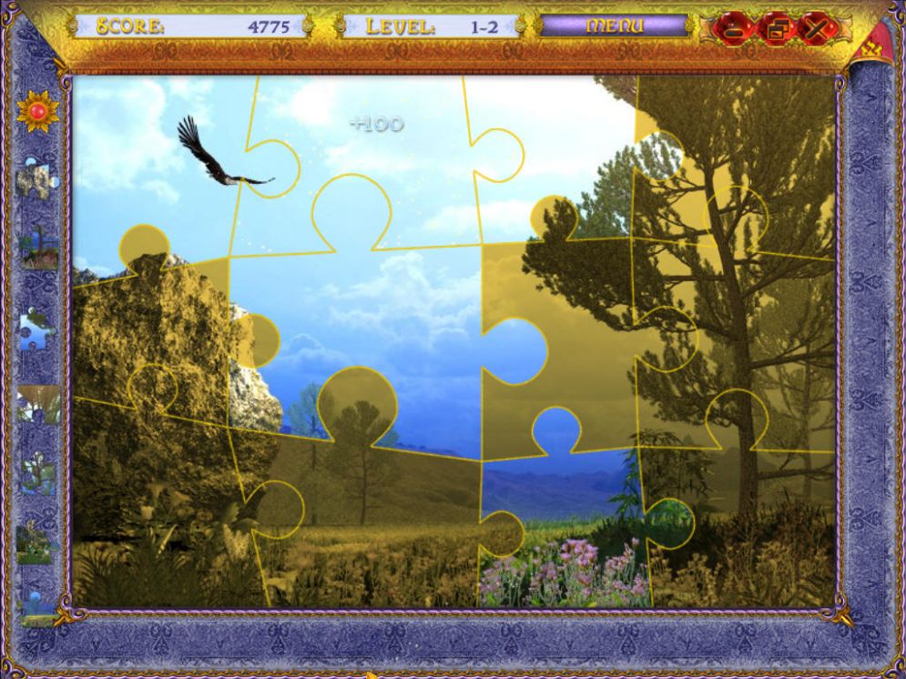 Screenshot ze hry Jigsaw Puzzle Mania - Recenze-her.cz