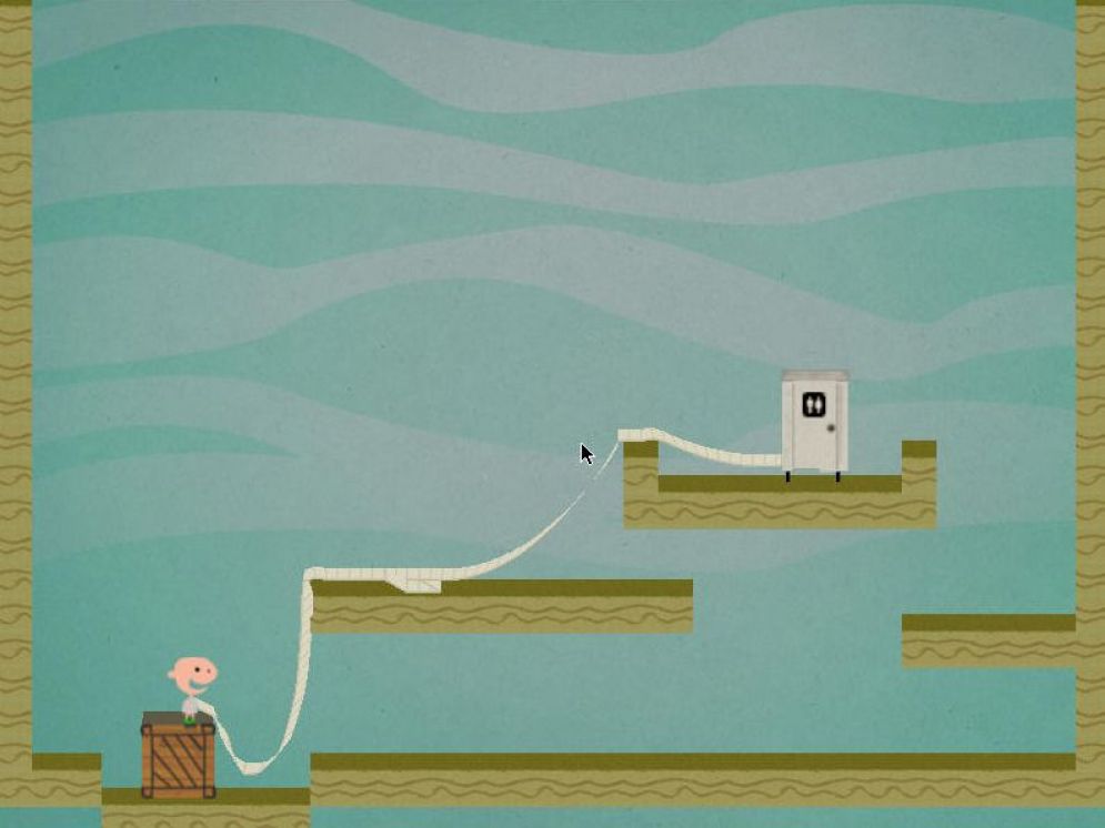 Screenshot ze hry Jimmys Lost His Toilet Paper - Recenze-her.cz