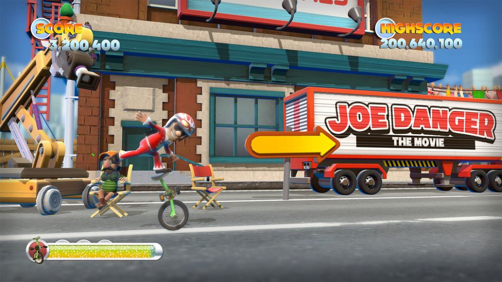 Screenshot ze hry Joe Danger 2: The Movie - Recenze-her.cz