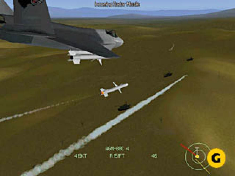 Screenshot ze hry Joint Strike Fighter - Recenze-her.cz