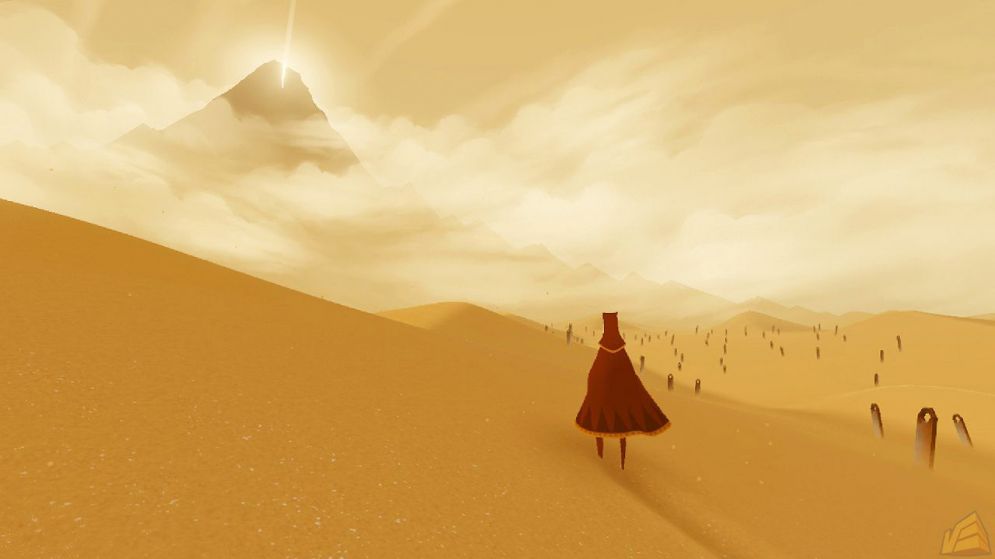 Screenshot ze hry Journey - Recenze-her.cz