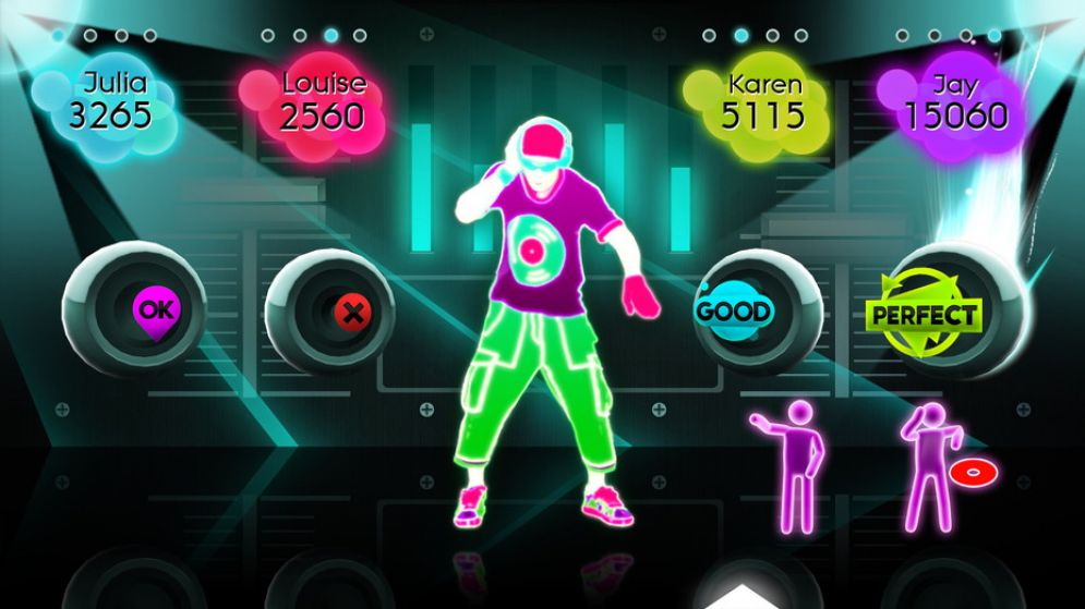 Screenshot ze hry Just Dance 2 - Recenze-her.cz