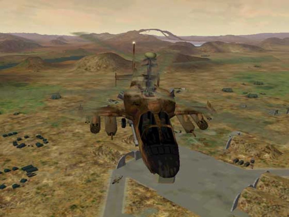 Screenshot ze hry Ka-52 Team Alligator - Recenze-her.cz
