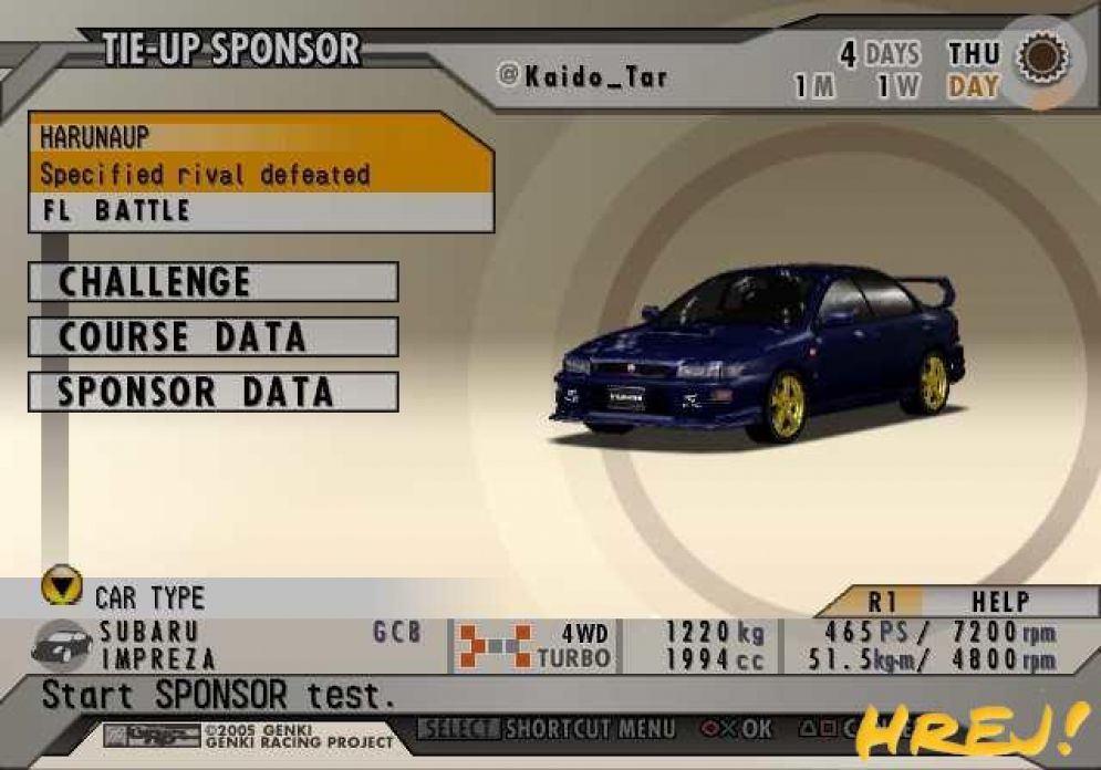 Screenshot ze hry Kaido Racer - Recenze-her.cz