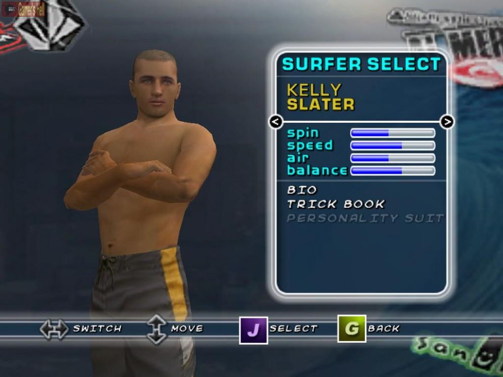 Screenshot ze hry Kelly Slater�s Pro Surfer - Recenze-her.cz