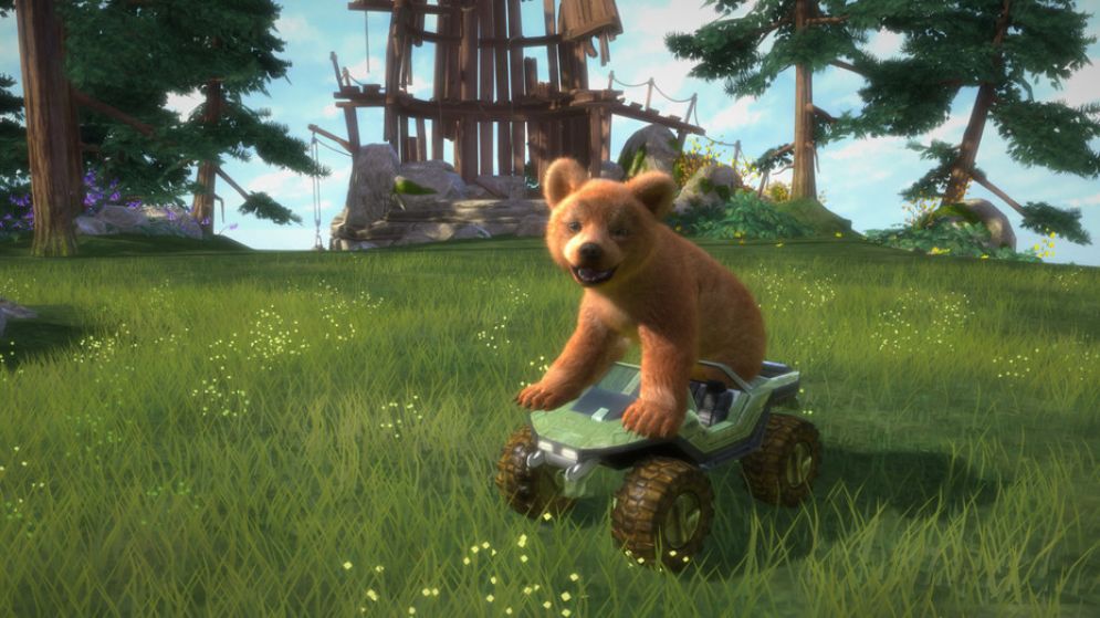 Screenshot ze hry Kinectimals Now with Bears! - Recenze-her.cz