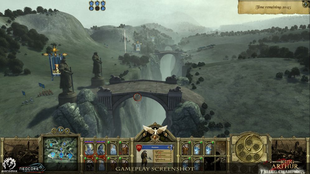 Screenshot ze hry King Arthur: Fallen Champions - Recenze-her.cz