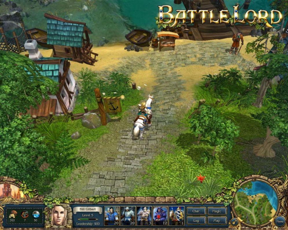 Screenshot ze hry Kings Bounty: The Legend - Recenze-her.cz