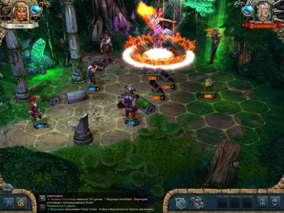 Screenshot ze hry Kings Bounty: Warriors of the North - Recenze-her.cz