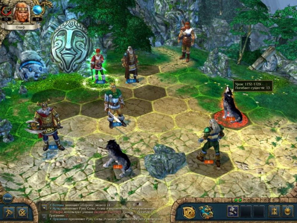 Screenshot ze hry Kings Bounty: Warriors of the North - Recenze-her.cz