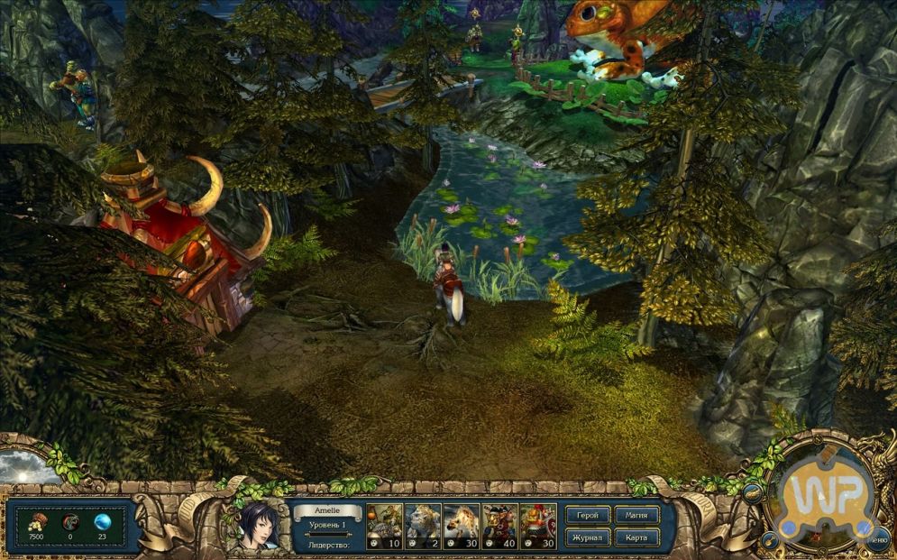 Screenshot ze hry Kings Bounty: Armored Princess - Recenze-her.cz