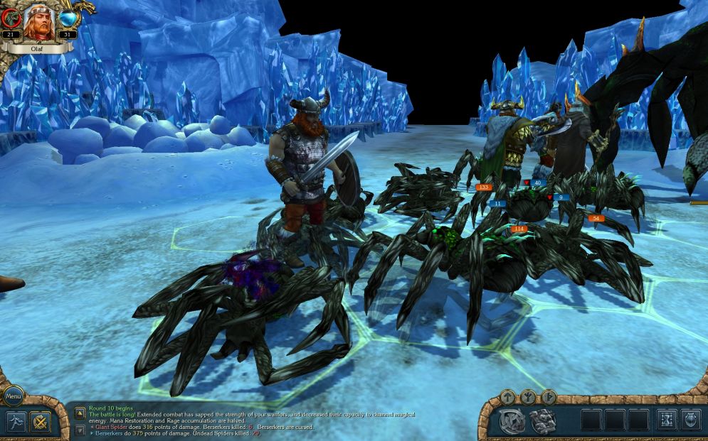 Screenshot ze hry Kings Bounty: Warriors of the North - Recenze-her.cz