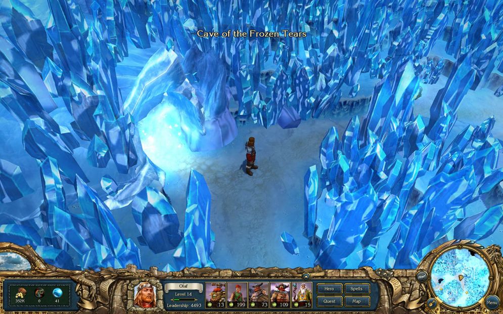 Screenshot ze hry Kings Bounty: Warriors of the North - Recenze-her.cz