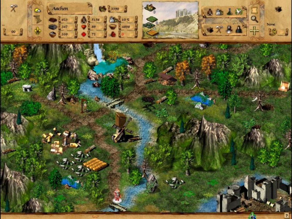 Screenshot ze hry Kings of the Dark Age - Recenze-her.cz