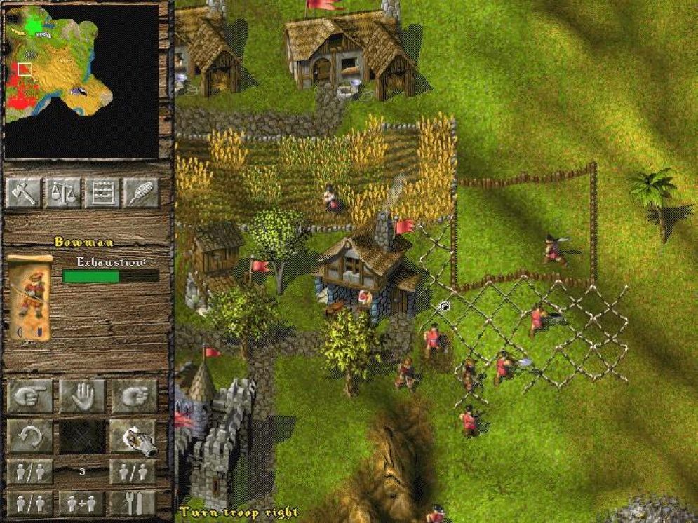 Screenshot ze hry Knights and Merchants: The Shattered Kingdom - Recenze-her.cz