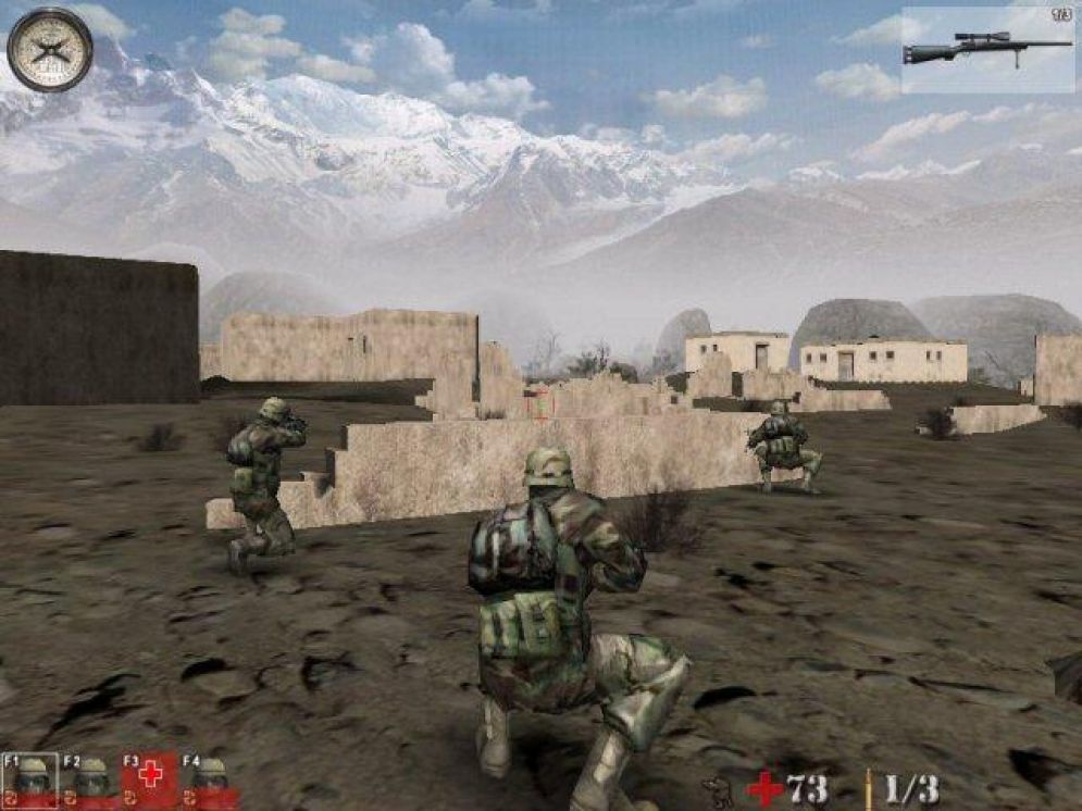 Screenshot ze hry Kuma War: The War on Terror - Recenze-her.cz