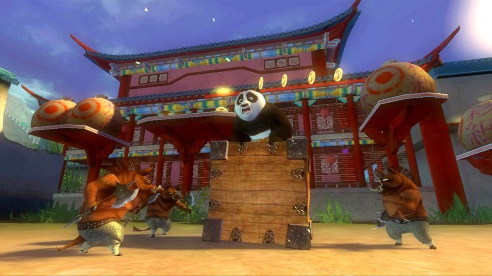 Screenshot ze hry Kung Fu Panda - Recenze-her.cz