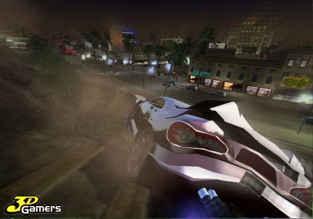 Screenshot ze hry L.A. Rush - Recenze-her.cz