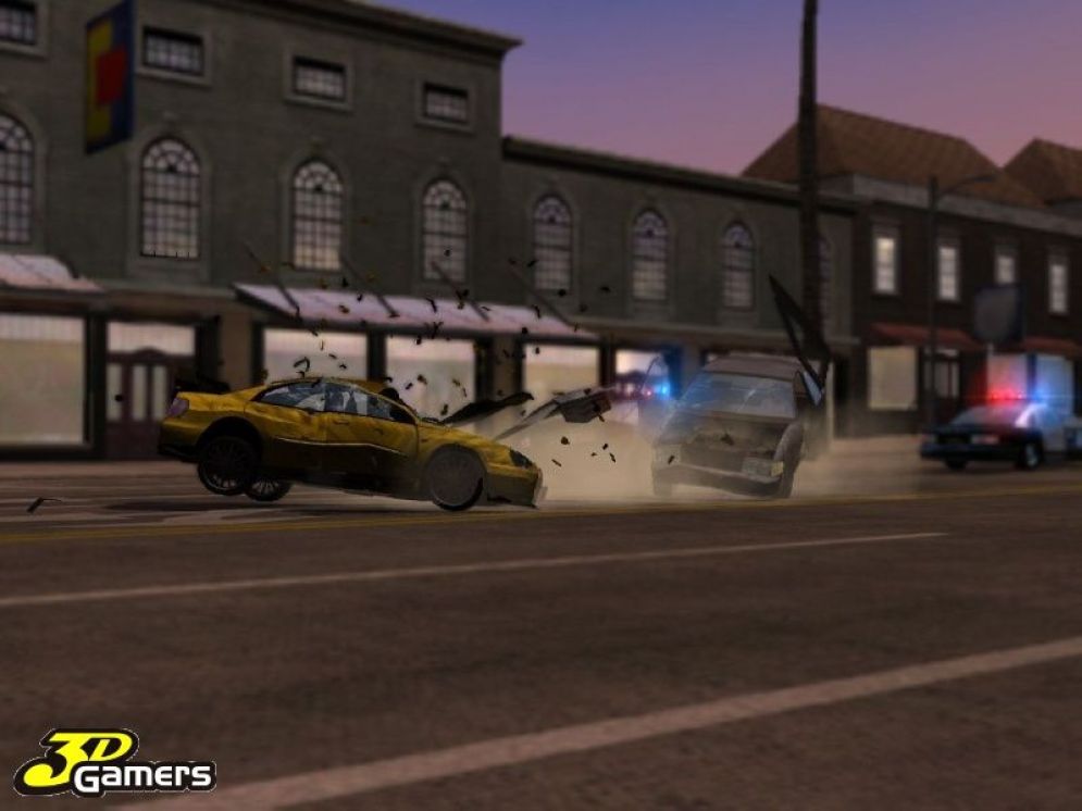 Screenshot ze hry L.A. Rush - Recenze-her.cz