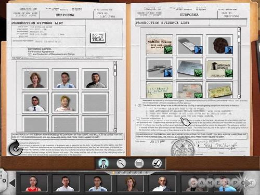 Screenshot ze hry Law & Order: Justice Is Served - Recenze-her.cz