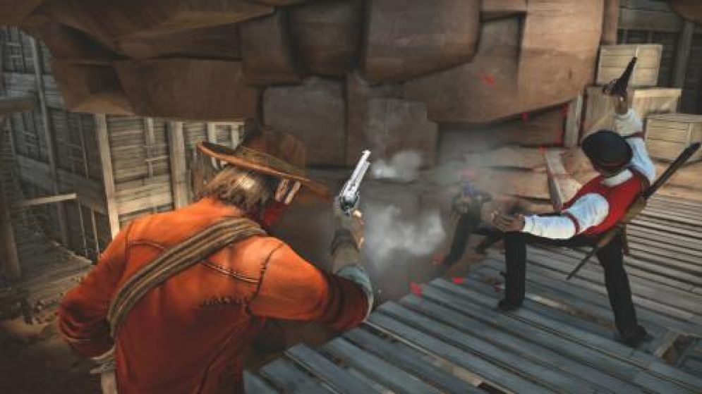 Screenshot ze hry Lead and Gold  Gangs of the Wild West - Recenze-her.cz