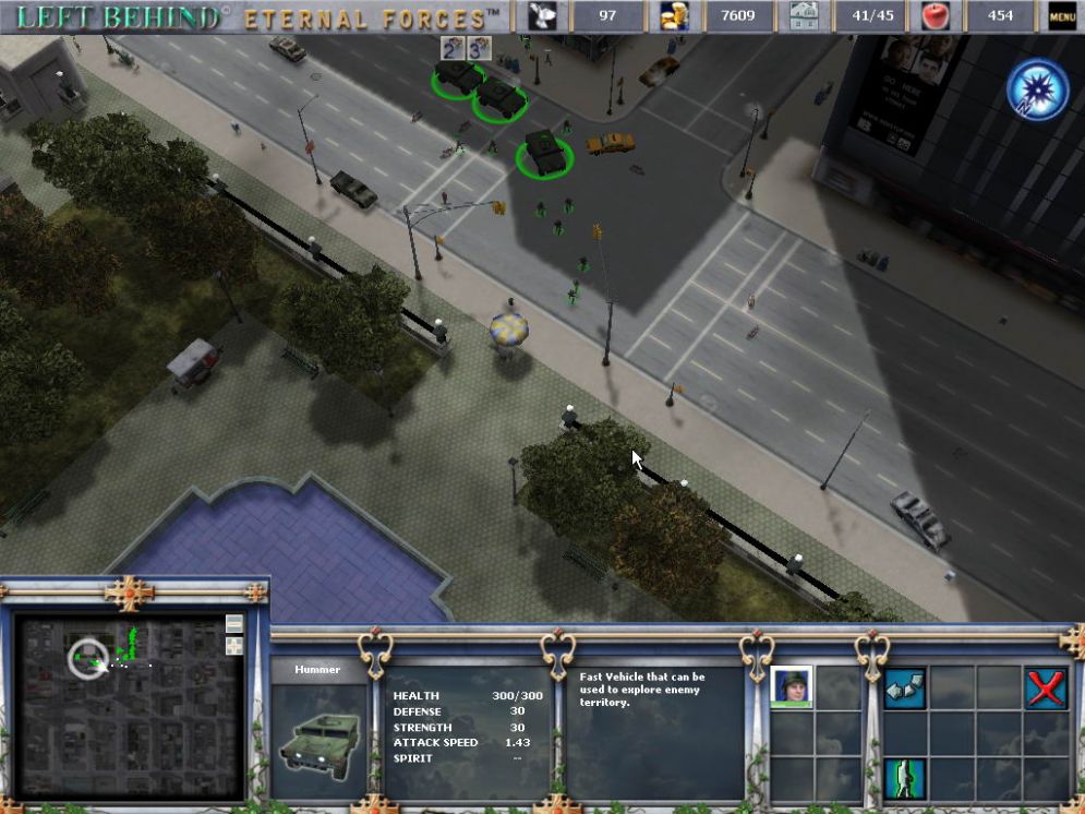 Screenshot ze hry Left Behind: Eternal Forces - Recenze-her.cz