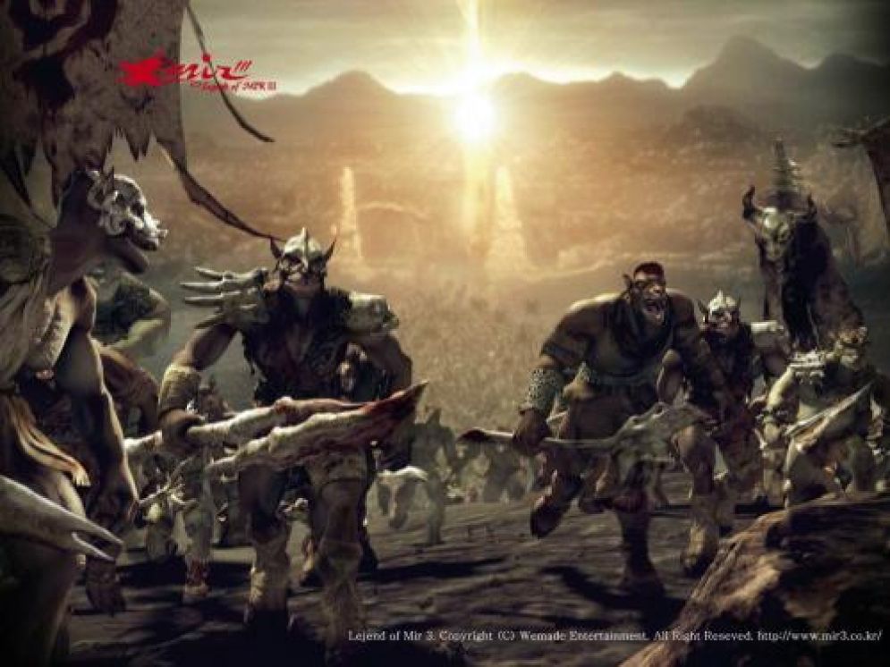 Screenshot ze hry Legend of Mir 3 - Recenze-her.cz