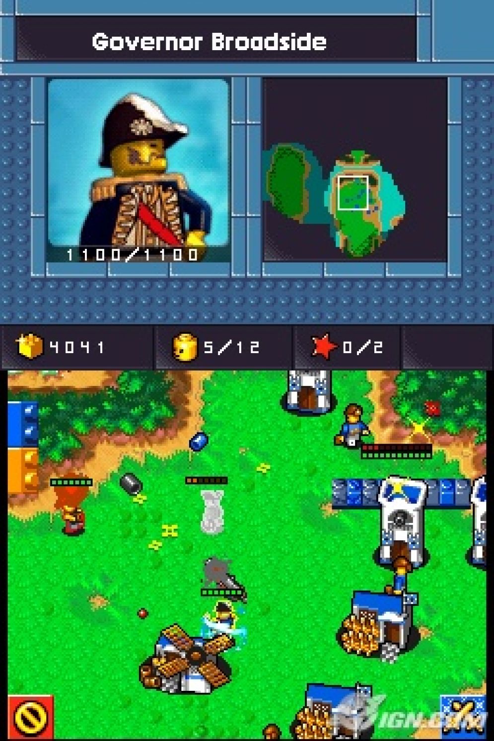 Screenshot ze hry LEGO Battles - Recenze-her.cz