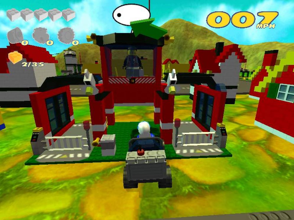 Screenshot ze hry Lego Racers 2 - Recenze-her.cz