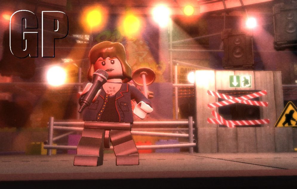 Screenshot ze hry LEGO Rock Band - Recenze-her.cz