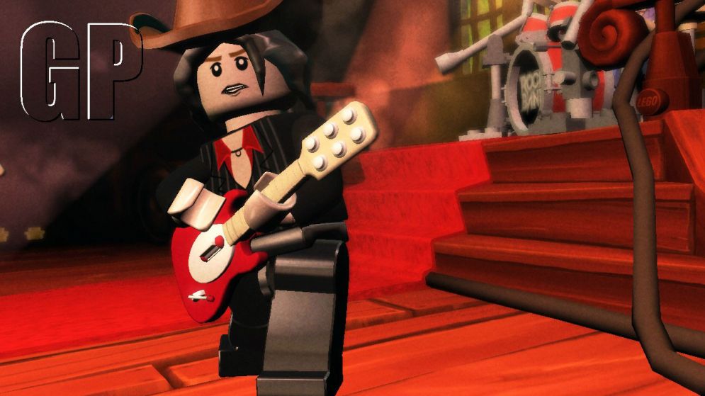 Screenshot ze hry LEGO Rock Band - Recenze-her.cz
