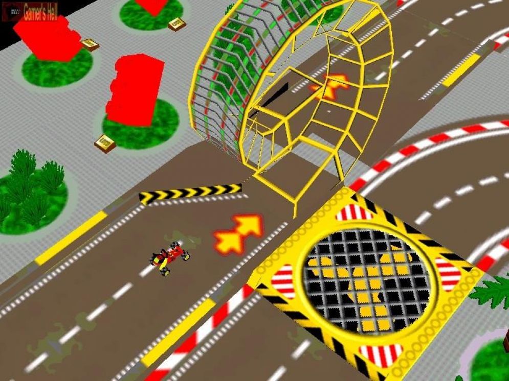 Screenshot ze hry Lego Stunt Rally - Recenze-her.cz