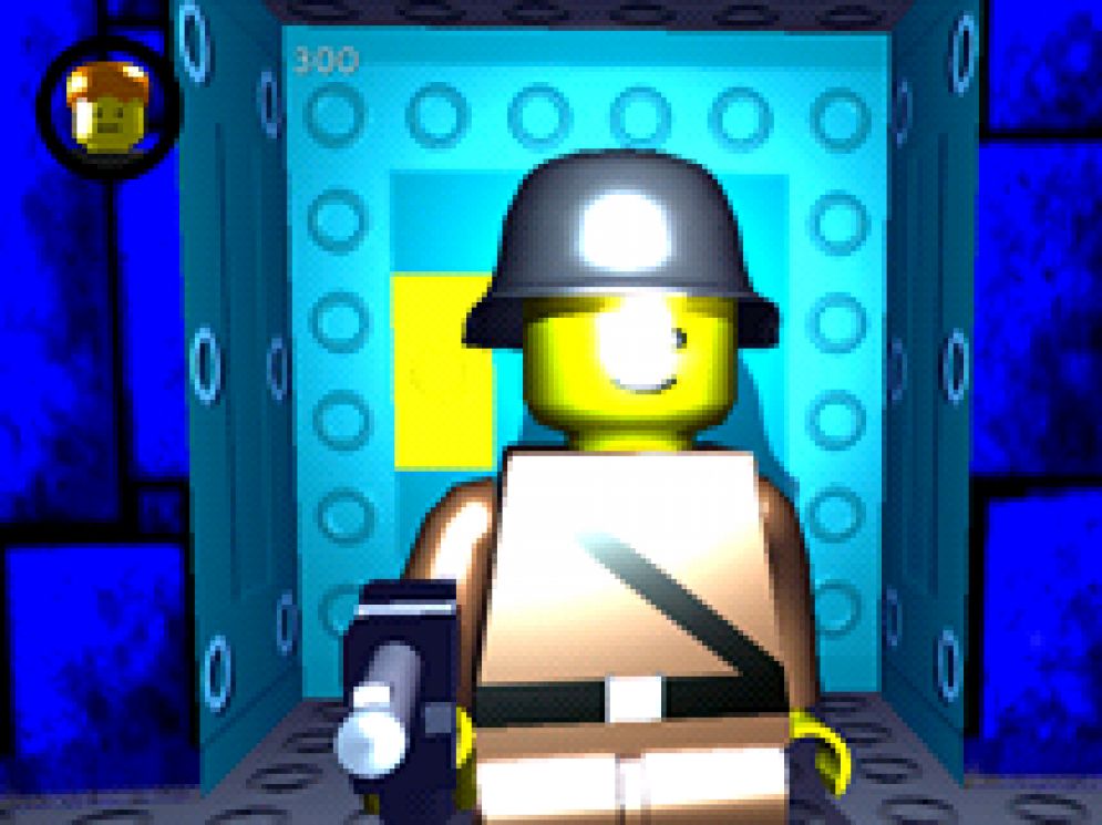 Screenshot ze hry LEGO Wolf 3D - Recenze-her.cz