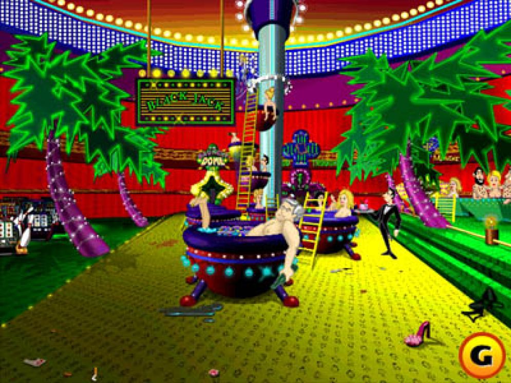 Screenshot ze hry Leisure Suit Larrys Casino - Recenze-her.cz