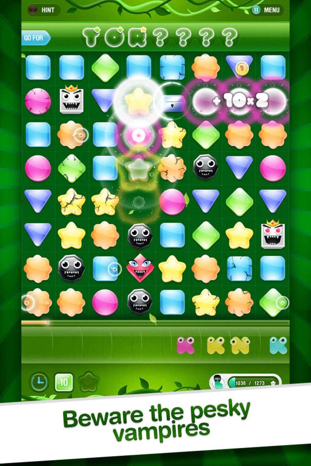 Screenshot ze hry LETZ Match! - Recenze-her.cz