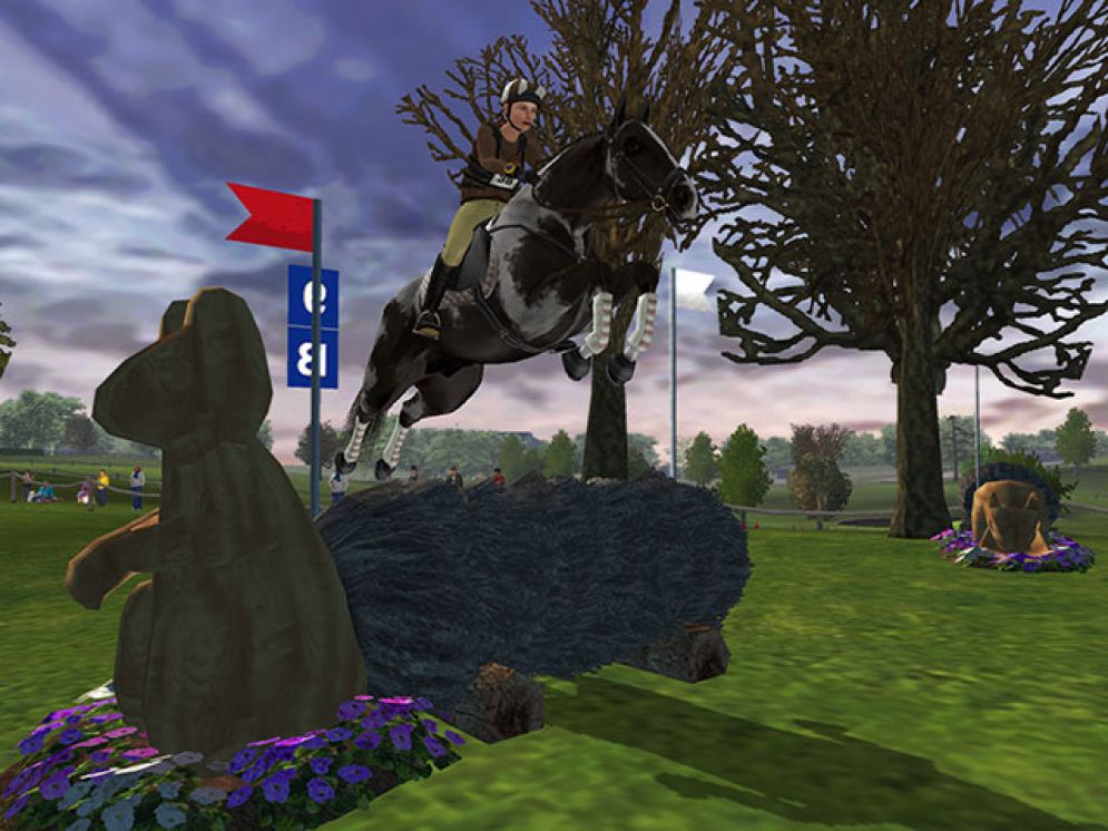 Screenshot ze hry LG Equestrian Challenge - Recenze-her.cz