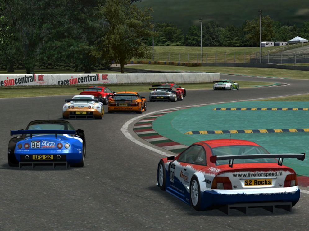 Screenshot ze hry Live for Speed: Stage 1  - Recenze-her.cz