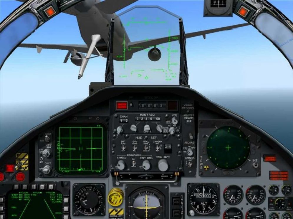Screenshot ze hry Lock On: Modern Air Combat - Recenze-her.cz