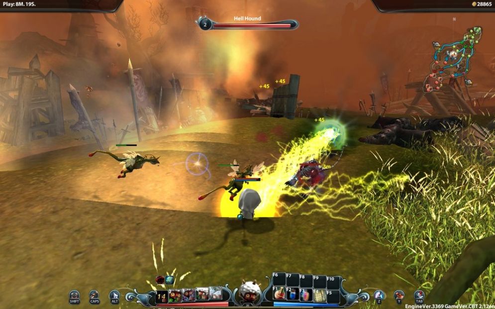 Screenshot ze hry LOCO - Land of Chaos Online - Recenze-her.cz