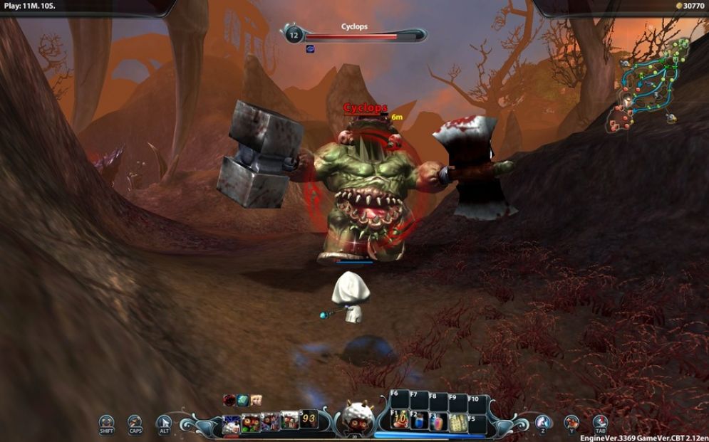 Screenshot ze hry LOCO - Land of Chaos Online - Recenze-her.cz