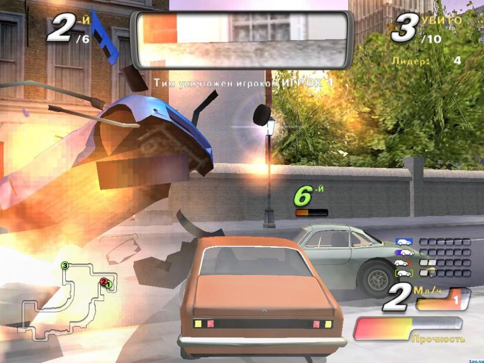 Screenshot ze hry London Racer - Destruction Madness - Recenze-her.cz